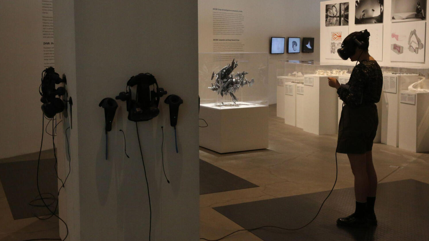 Exhibition view of Project Correl, Museo Universitario Arte Contemporáneo (MUAC), Mexico City, 2019, ZHVR Group.