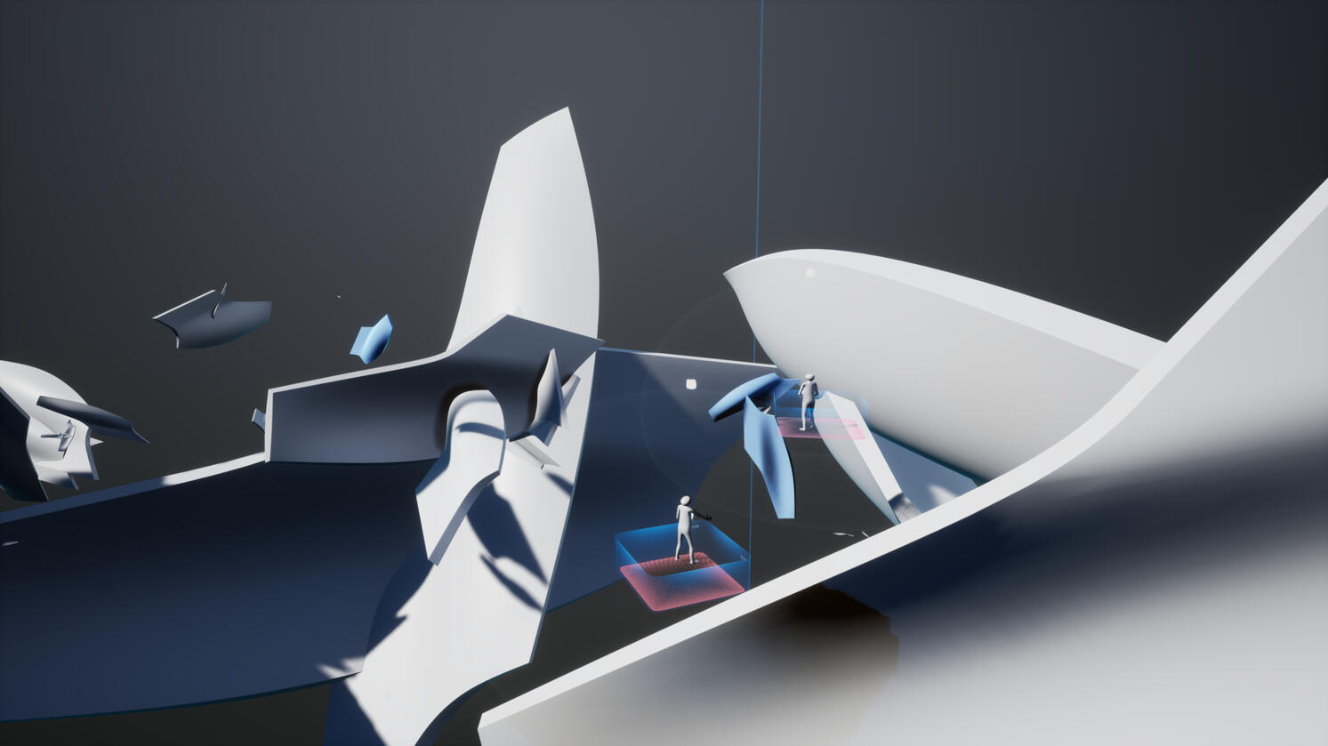 Still capture from the Project Correl interactive VR experience. Museo Universitario Arte Contemporáneo (MUAC), Mexico City, 2019, ZHVR Group.