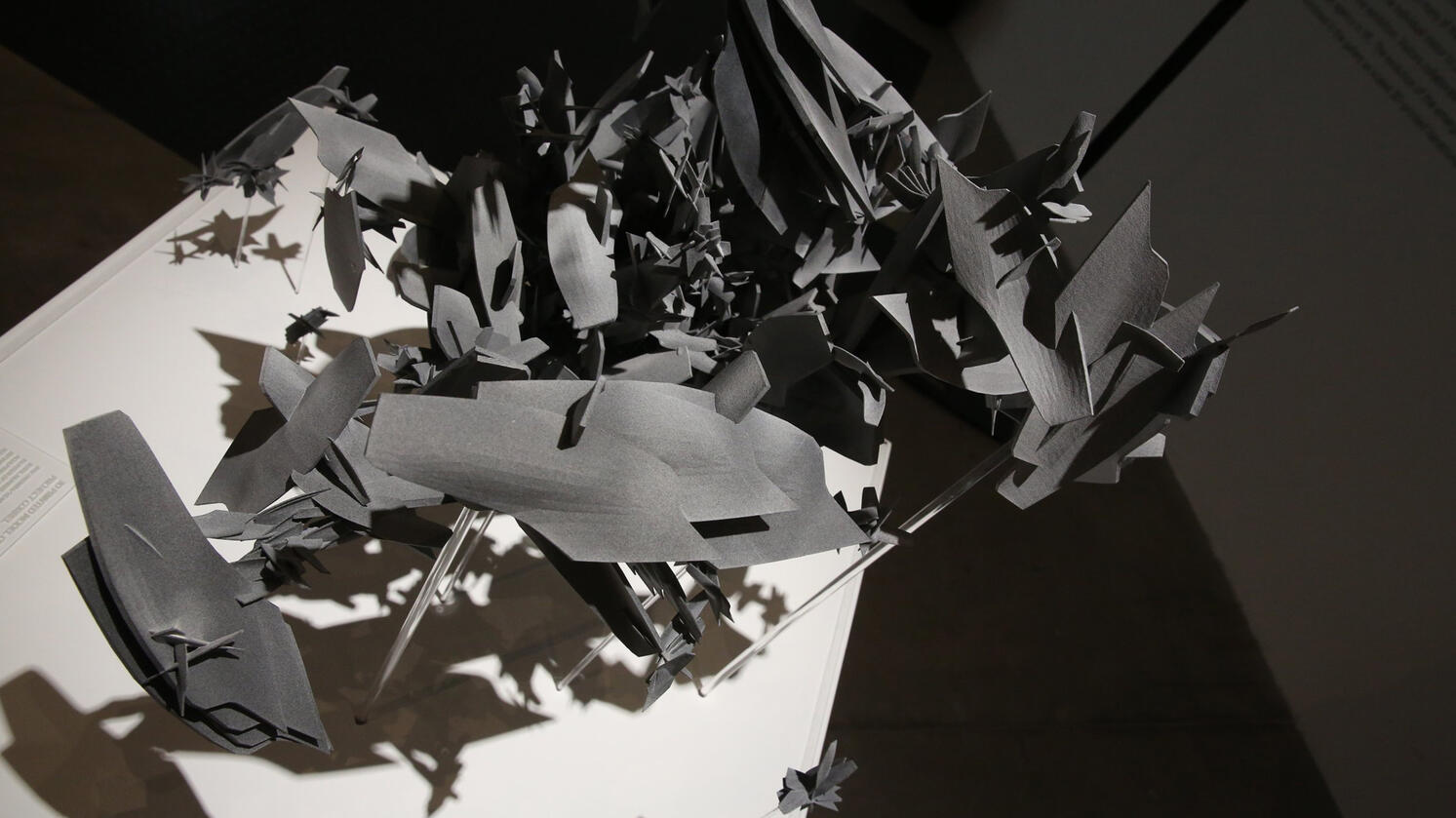 3D-printed assembly of virtual components. Project Correl, Museo Universitario Arte Contemporáneo (MUAC), Mexico City, 2019, ZHVR Group.